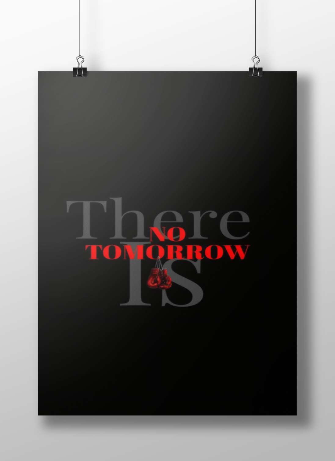 There Is No Tomorrow Noir Poster
