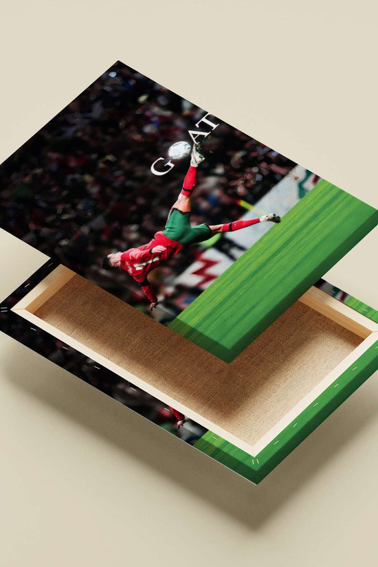 Cristiano Ronaldo - Football Icon Poster