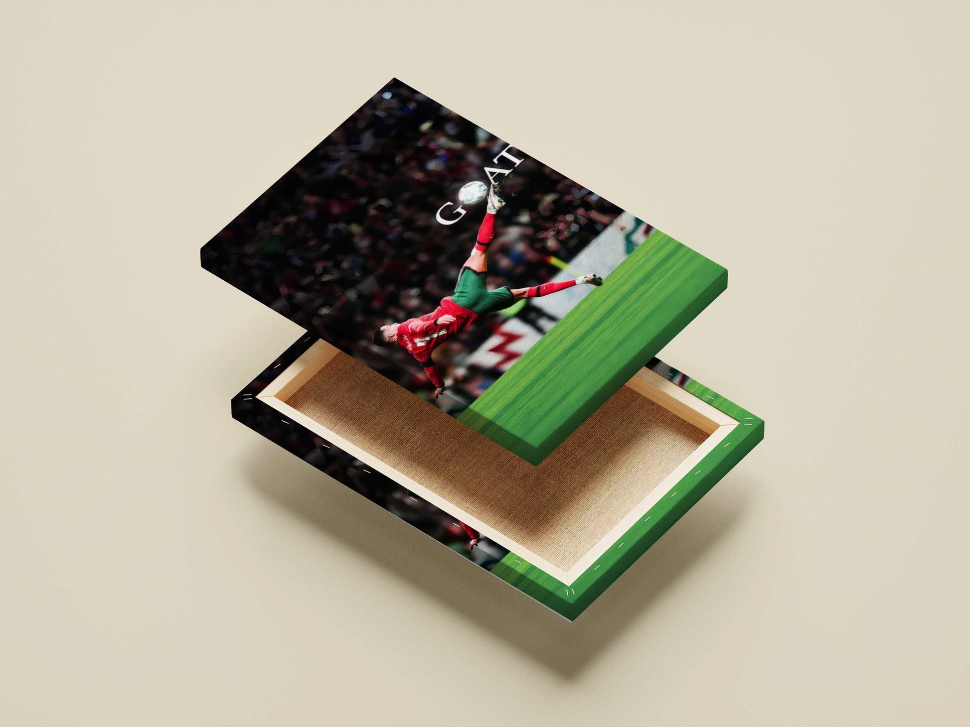 Cristiano Ronaldo - Football Icon Poster