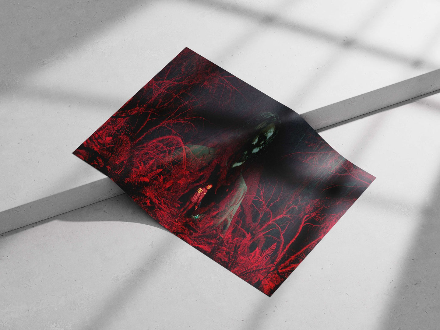 FBI Agent The Forest (Netflix) Modern Digital Matte poster print — Hollywood wall art India | PosterBoizz
