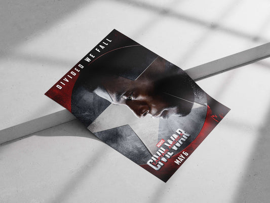 Sam Wilson (Falcon) from Marvel's Captain America: Civil War Sam Wilson - Falcon Poster