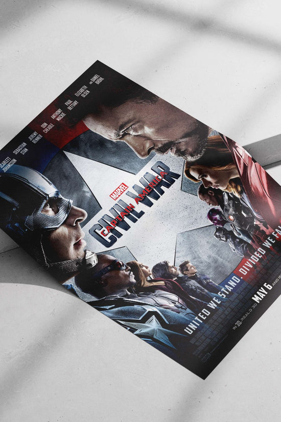 Captain America: Civil War (Marvel Cinematic Universe film) Tony Stark - Avenger Poster