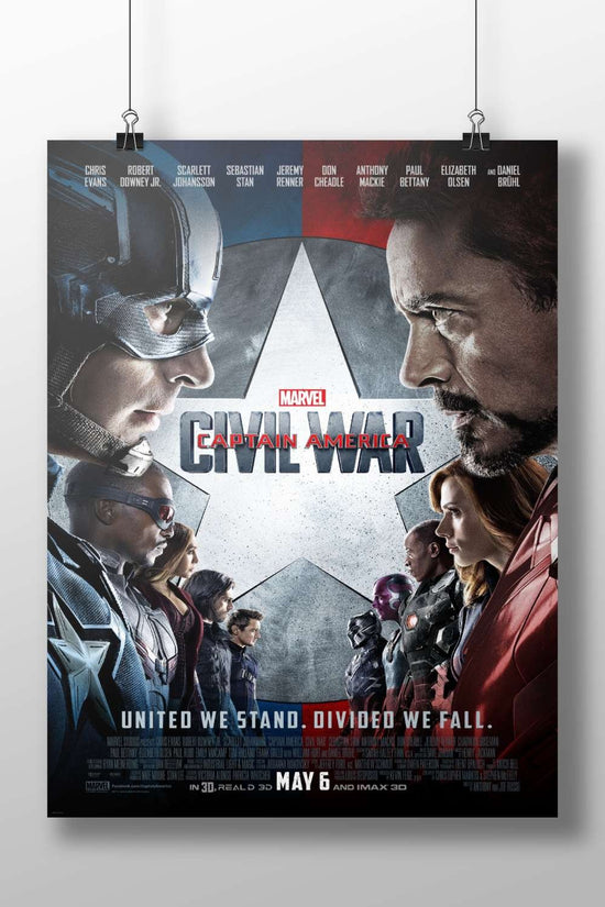 Captain America: Civil War (Marvel Cinematic Universe film) Tony Stark - Avenger Poster