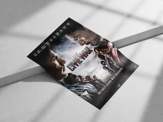 Captain America: Civil War (Marvel Cinematic Universe film) Tony Stark - Iron Man Vengeance Poster