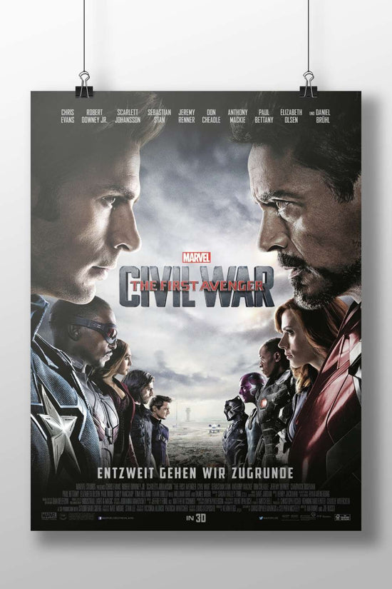 Captain America: Civil War (Marvel Cinematic Universe film) Tony Stark - Iron Man Vengeance Poster