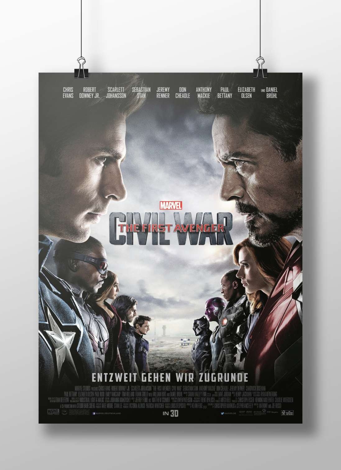 Captain America: Civil War (Marvel Cinematic Universe film) Tony Stark - Iron Man Vengeance Poster