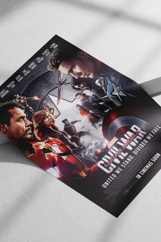 Captain America: Civil War (Marvel Cinematic Universe film) Steve Rogers - First Avenger Poster