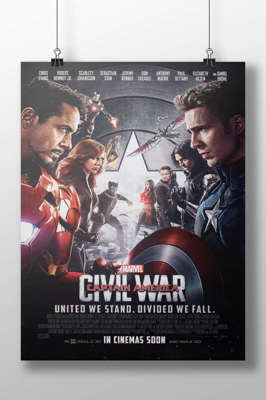 Captain America: Civil War (Marvel Cinematic Universe film) Steve Rogers - First Avenger Poster