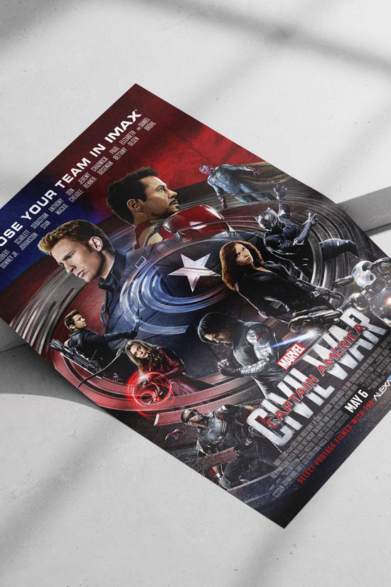 Captain America: Civil War (Marvel Cinematic Universe film) Steve Rogers - First Avenger Poster