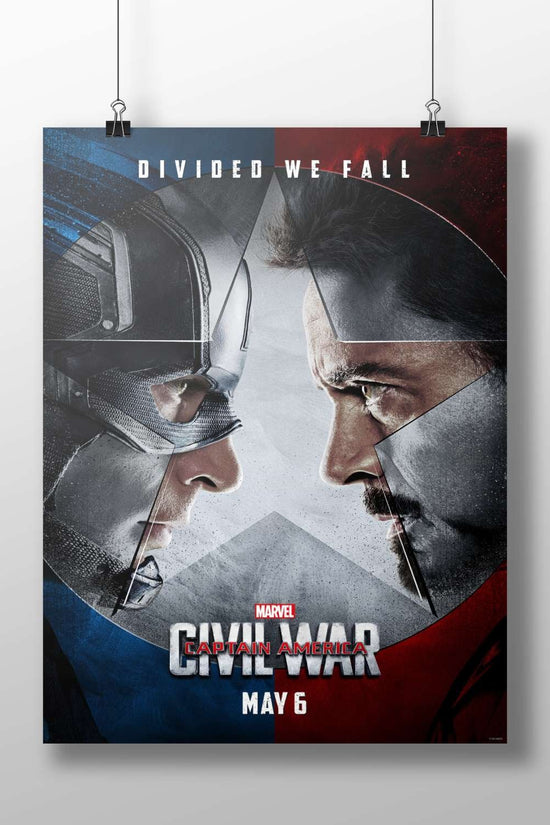 Captain America: Civil War (Marvel Cinematic Universe film) Tony Stark - Iron Man Poster