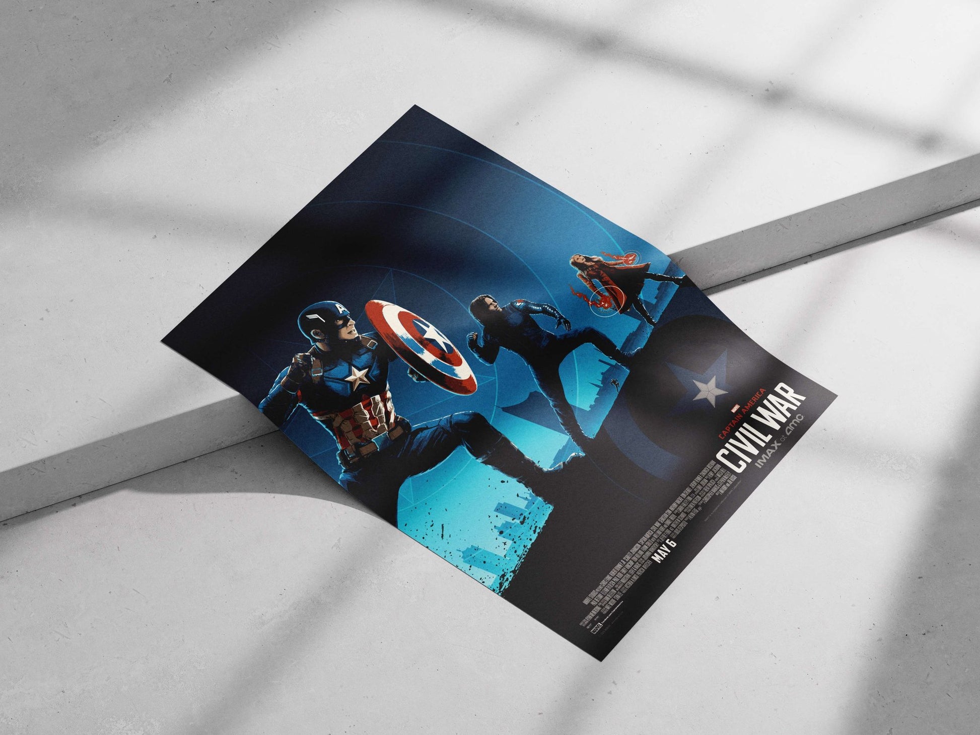 Captain America: Civil War (Marvel Cinematic Universe film featuring Steve Rogers, Natasha Romanoff, and Wanda