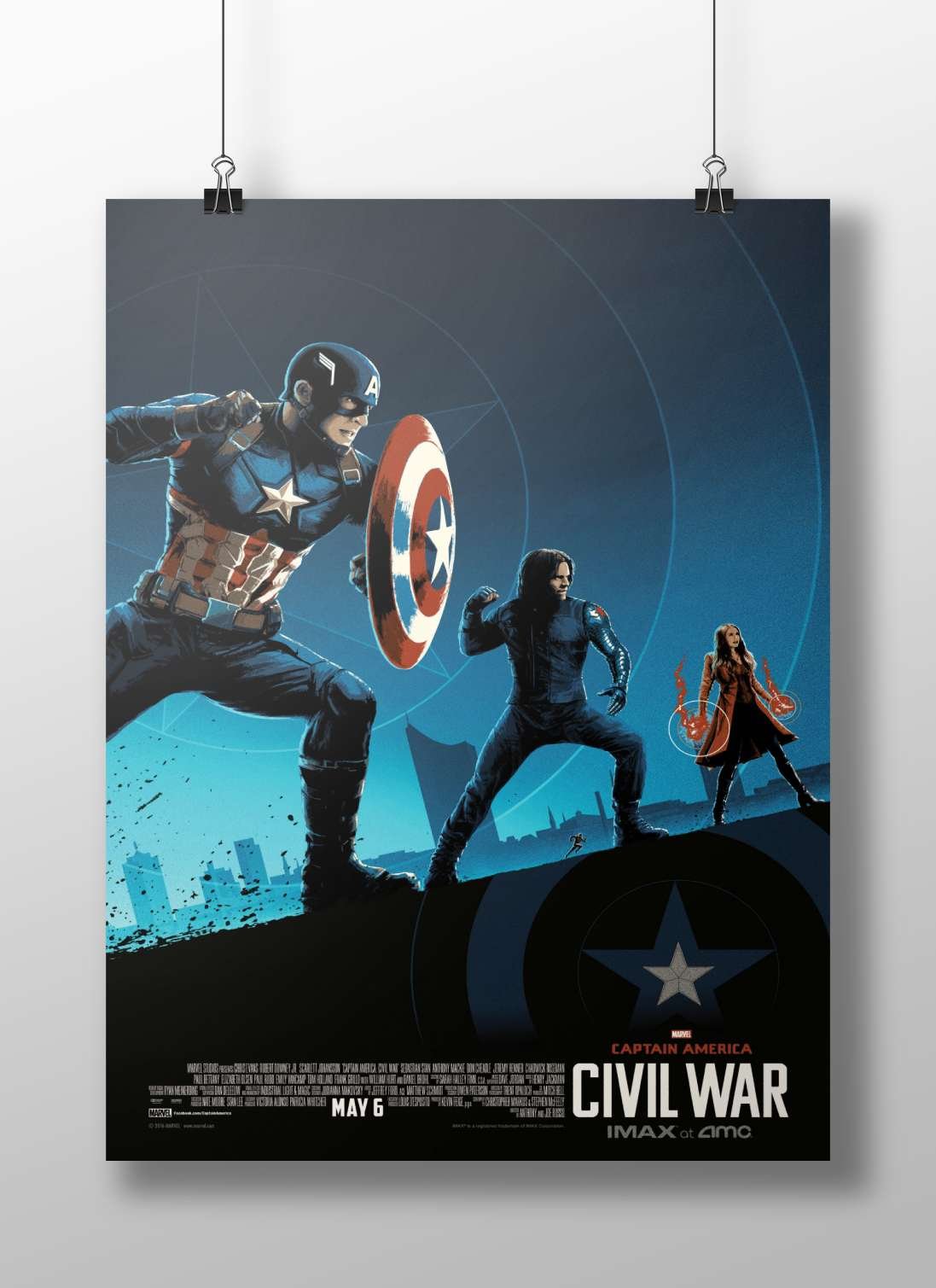 Captain America: Civil War (Marvel Cinematic Universe film featuring Steve Rogers, Natasha Romanoff, and Wanda