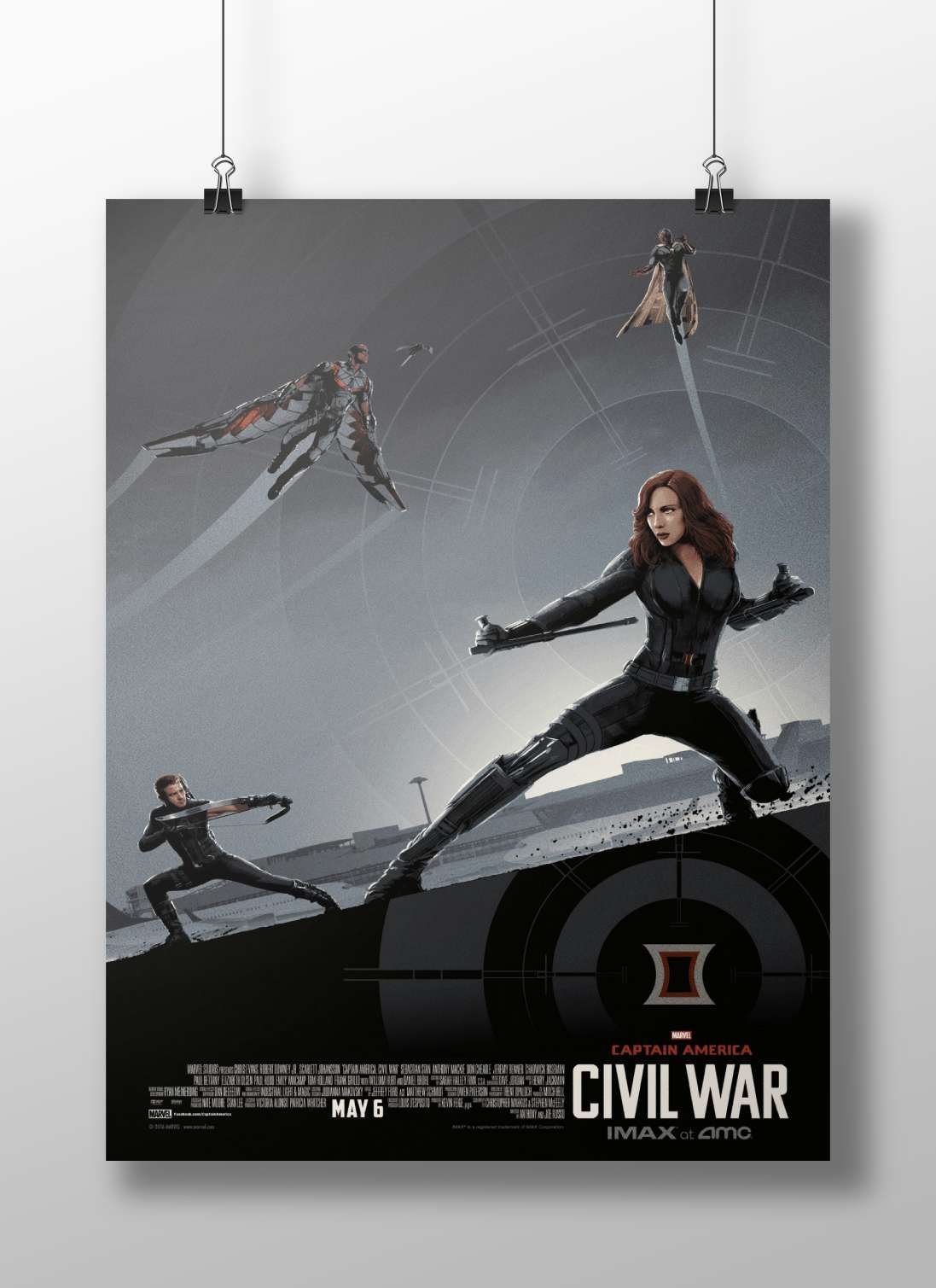 Captain America: Civil War (Marvel Cinematic Universe film) Steve Rogers - Battle Ready Poster