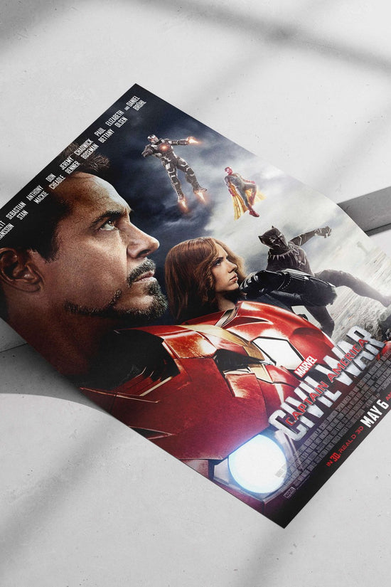 Captain America: Civil War (Marvel Cinematic Universe) Tony Stark - Iron Man Poster