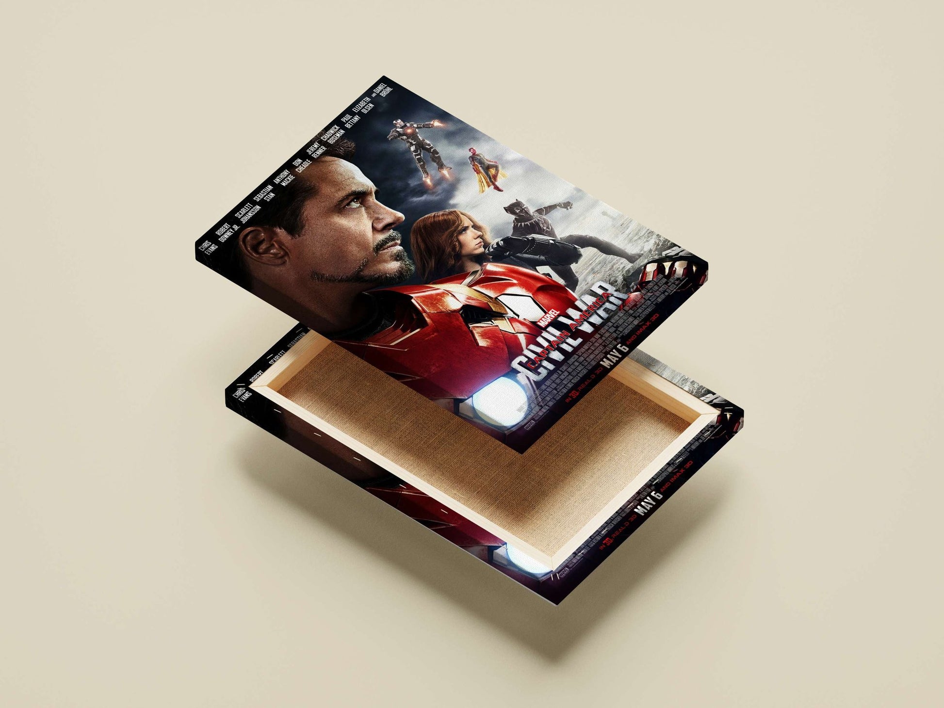 Captain America: Civil War (Marvel Cinematic Universe) Tony Stark - Iron Man Poster
