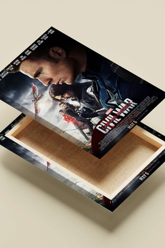 Captain America: Civil War Steve Rogers - Iconic Hero Poster