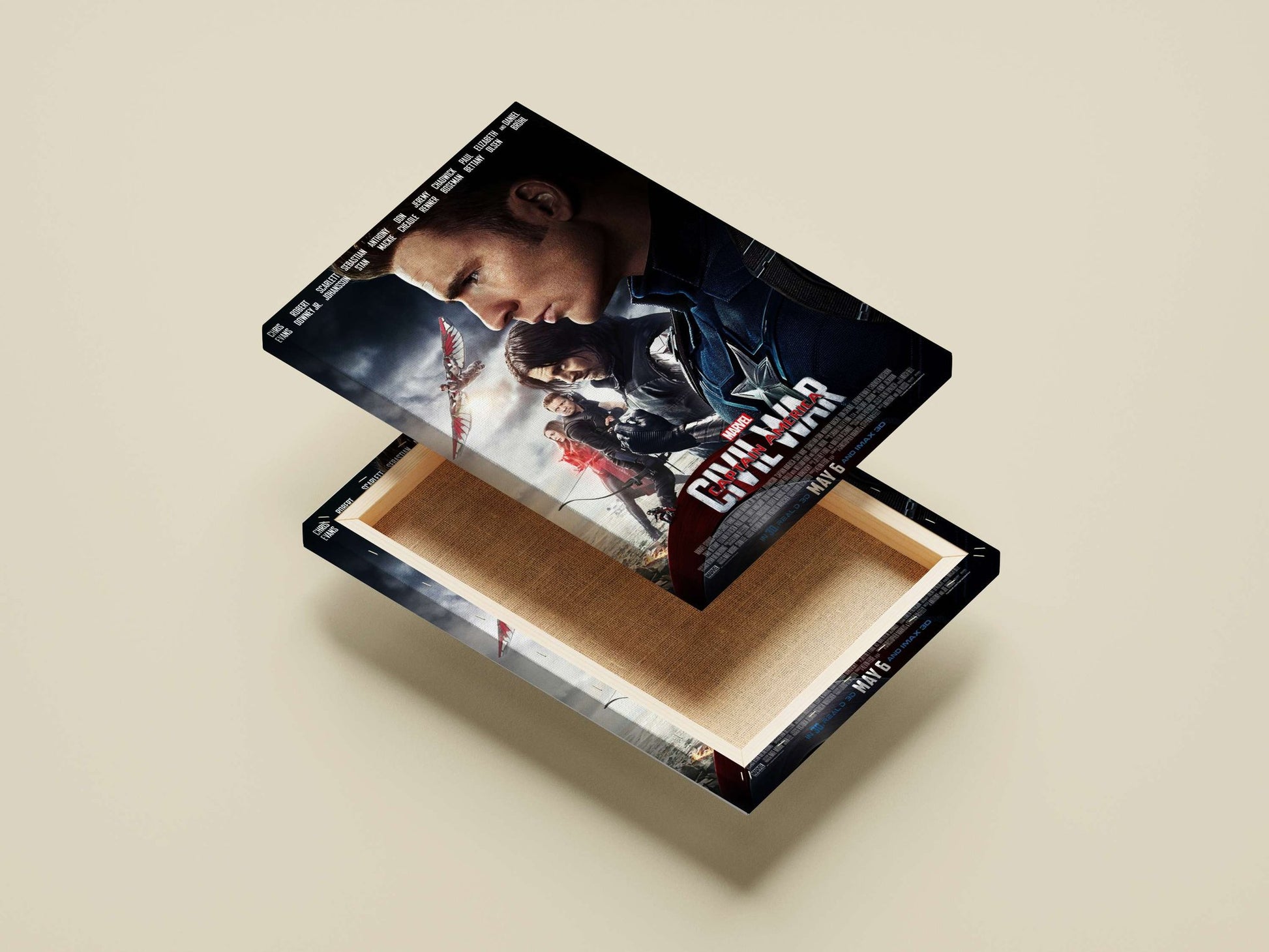 Captain America: Civil War Steve Rogers - Iconic Hero Poster