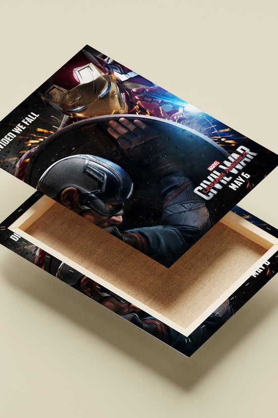 Captain America (Steve Rogers) and Iron Man (Tony Stark) from Marvel's Captain America: Civil War