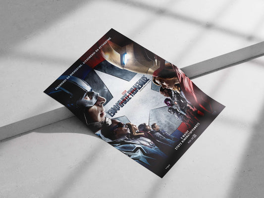 Marvel's Captain America: Civil War (film) Steve Rogers - Civil War Poster