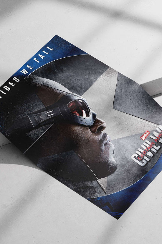 Sam Wilson (Falcon) from Marvel's Captain America: Civil War Sam Wilson - Falcon Poster