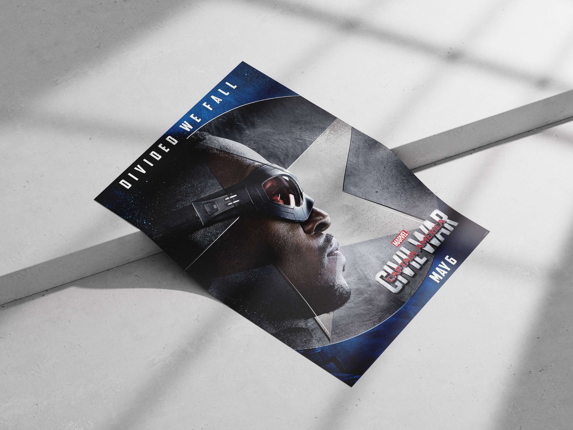 Sam Wilson (Falcon) from Marvel's Captain America: Civil War Sam Wilson - Falcon Poster