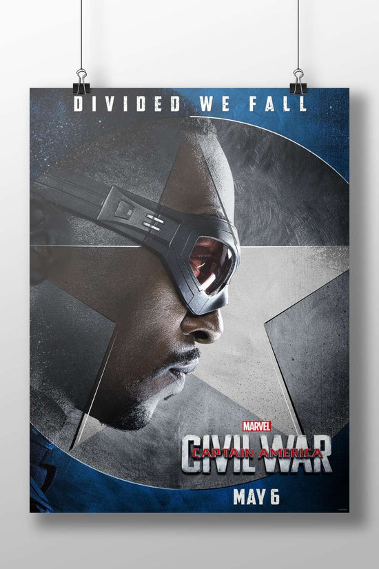Sam Wilson (Falcon) from Marvel's Captain America: Civil War Sam Wilson - Falcon Poster