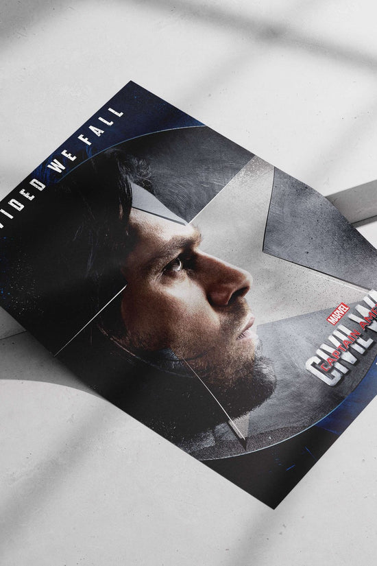 Bucky Barnes from Marvel's Captain America: Civil War Bucky Barnes - Wounded Hero Poster