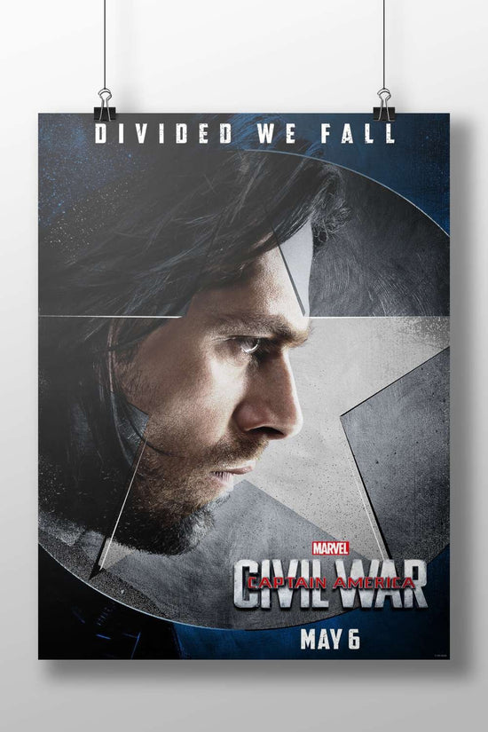 Bucky Barnes from Marvel's Captain America: Civil War Bucky Barnes - Wounded Hero Poster