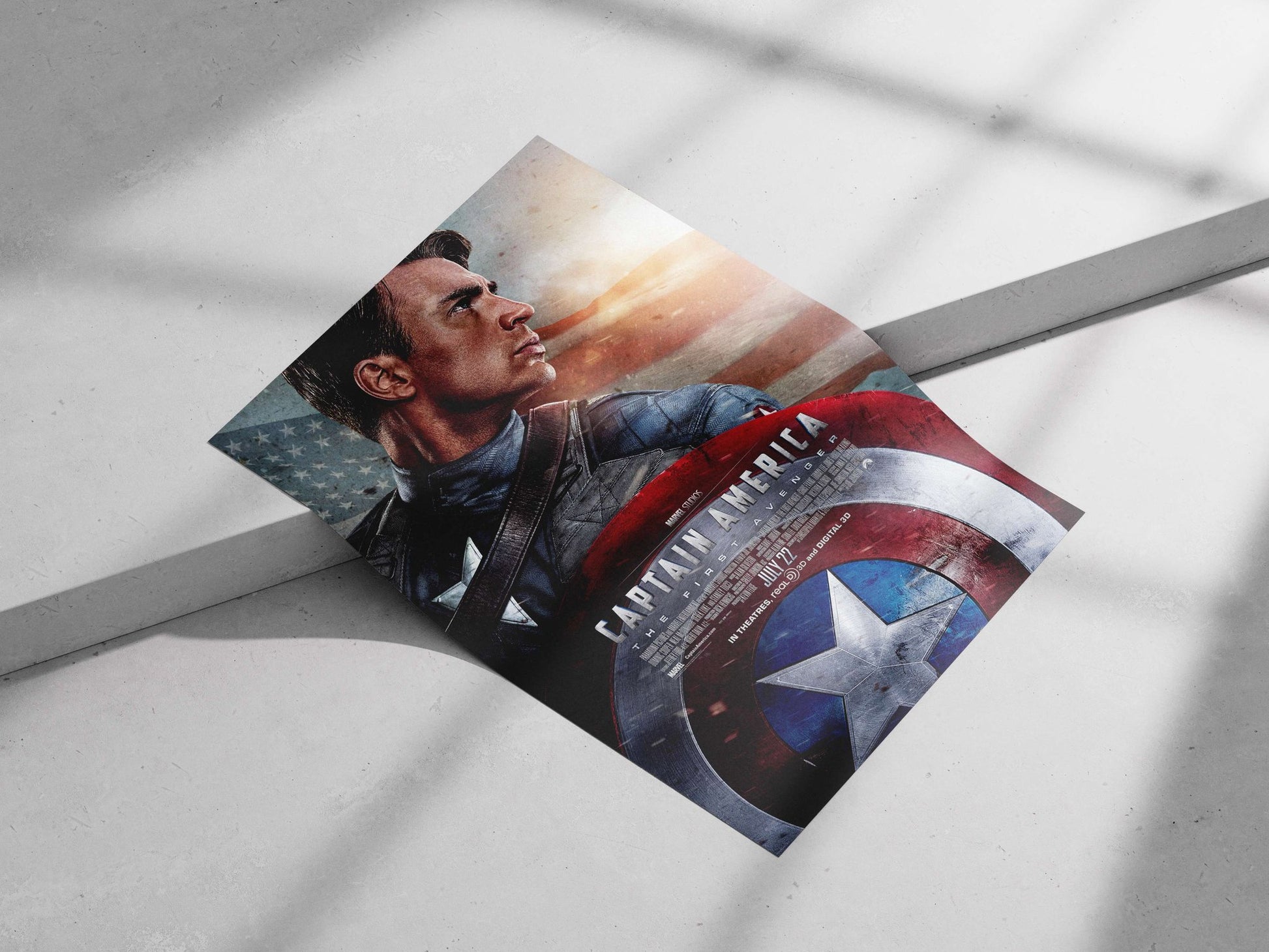 Captain America (from Marvel Studios' "Captain America: The First Avenger") Captain America - Patriotic Icon