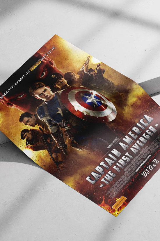 Captain America (Steve Rogers) from Marvel Studios' "Captain America: The First Avenger" franchise Captain America