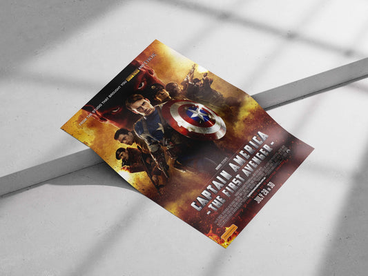Captain America (Steve Rogers) from Marvel Studios' "Captain America: The First Avenger" franchise Captain America