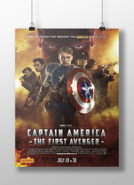 Captain America (Steve Rogers) from Marvel Studios' "Captain America: The First Avenger" franchise Captain America
