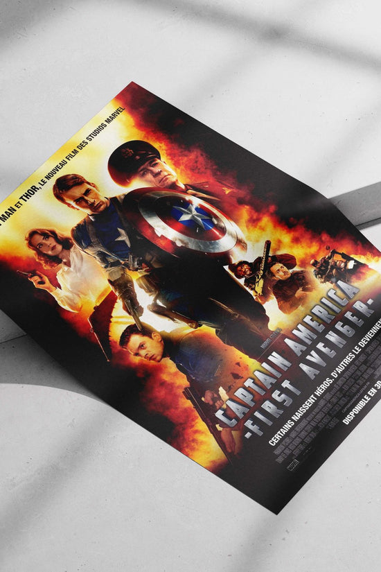 Captain America: The First Avenger (Marvel Studios film) Steve Rogers - The Shield Poster