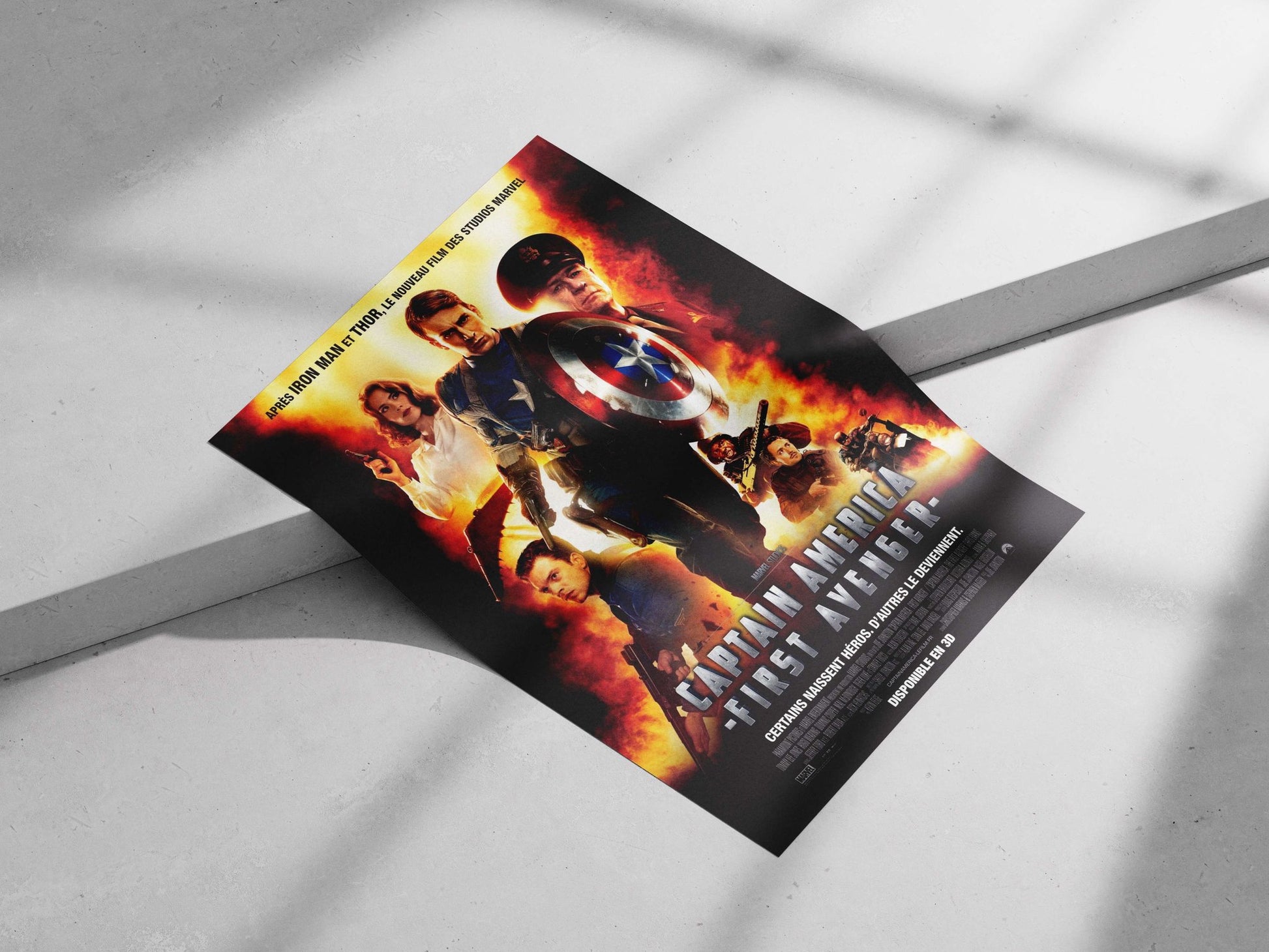 Captain America: The First Avenger (Marvel Studios film) Steve Rogers - The Shield Poster