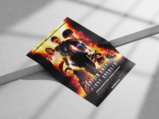 Captain America: The First Avenger (Marvel Studios film) Steve Rogers - The Shield Poster