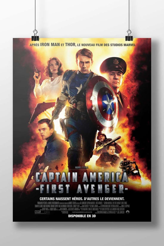 Captain America: The First Avenger (Marvel Studios film) Steve Rogers - The Shield Poster