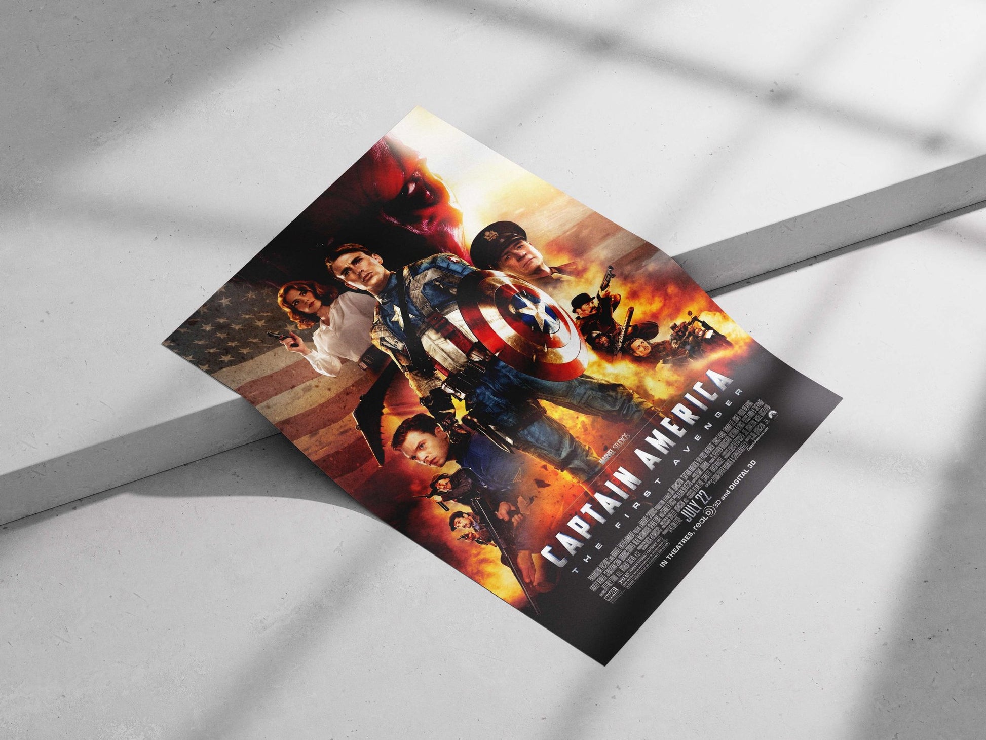 Captain America (Steve Rogers) from Marvel Studios' "Captain America: The First Avenger" Captain America -