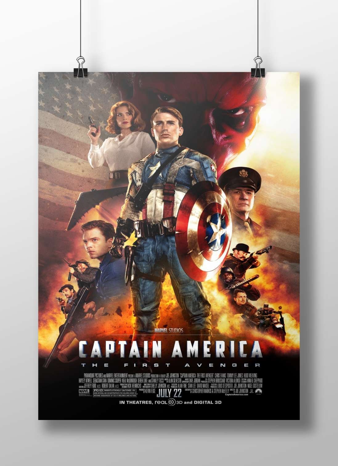 Captain America (Steve Rogers) from Marvel Studios' "Captain America: The First Avenger" Captain America -