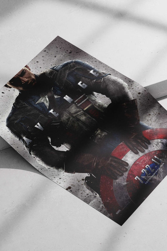 Captain America (Steve Rogers) from Marvel's *The Avengers* Captain America - The Avenger Poster