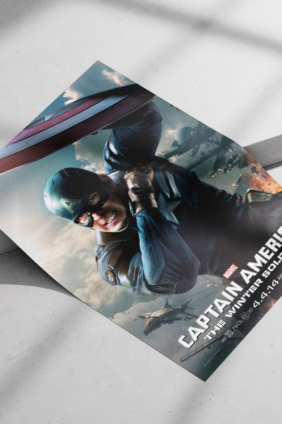 Captain America (Steve Rogers), Marvel Cinematic Universe Captain America - Iconic Hero Poster