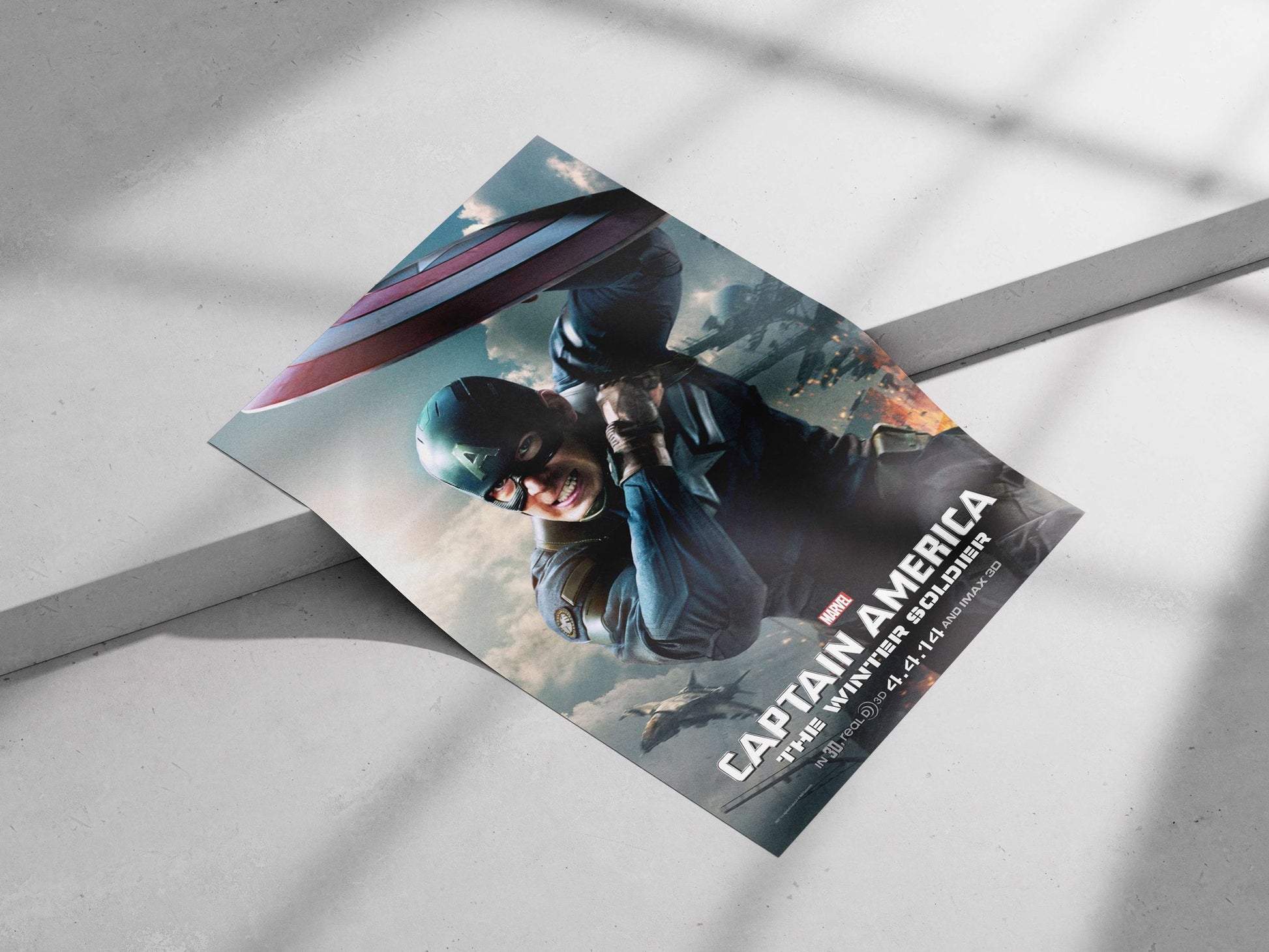 Captain America (Steve Rogers), Marvel Cinematic Universe Captain America - Iconic Hero Poster
