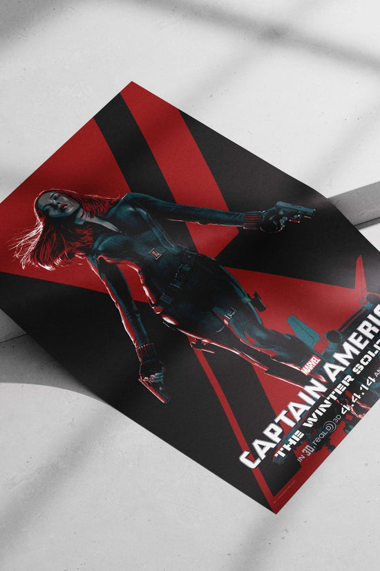 Black Widow (Natasha Romanoff) from Marvel's Captain America: The Winter Soldier Natasha Romanoff - Red