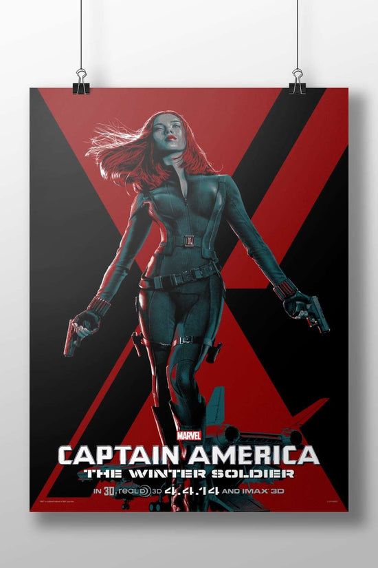 Black Widow (Natasha Romanoff) from Marvel's Captain America: The Winter Soldier Natasha Romanoff - Red
