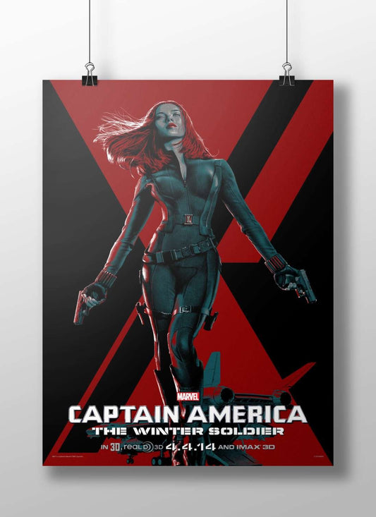Black Widow (Natasha Romanoff) from Marvel's Captain America: The Winter Soldier Natasha Romanoff - Red