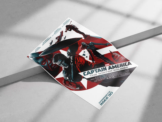 Captain America: The Winter Soldier (Marvel Cinematic Universe film starring Chris Evans, Scarlett Johansson). Captain