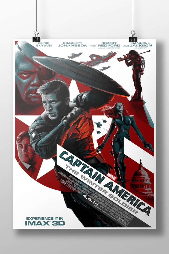 Captain America: The Winter Soldier (Marvel Cinematic Universe film starring Chris Evans, Scarlett Johansson). Captain