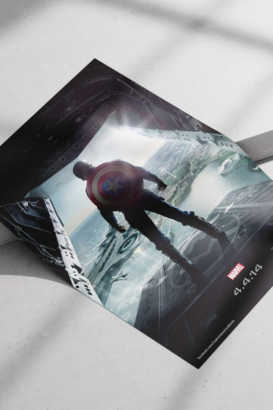 Captain America (Steve Rogers) from Marvel's Captain America film franchise. Captain America - Freedom Fighter