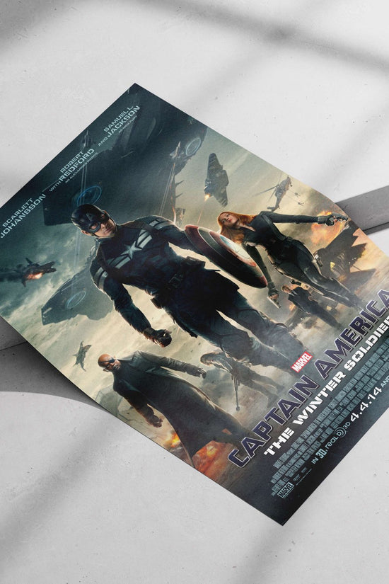Captain America: The Winter Soldier (film) Captain America - The Winter Soldier Poster