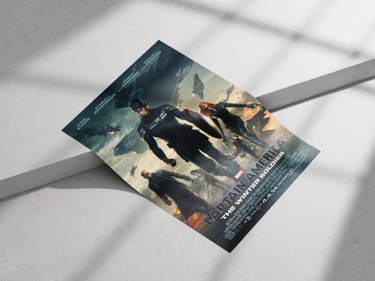 Captain America: The Winter Soldier (film) Captain America - The Winter Soldier Poster