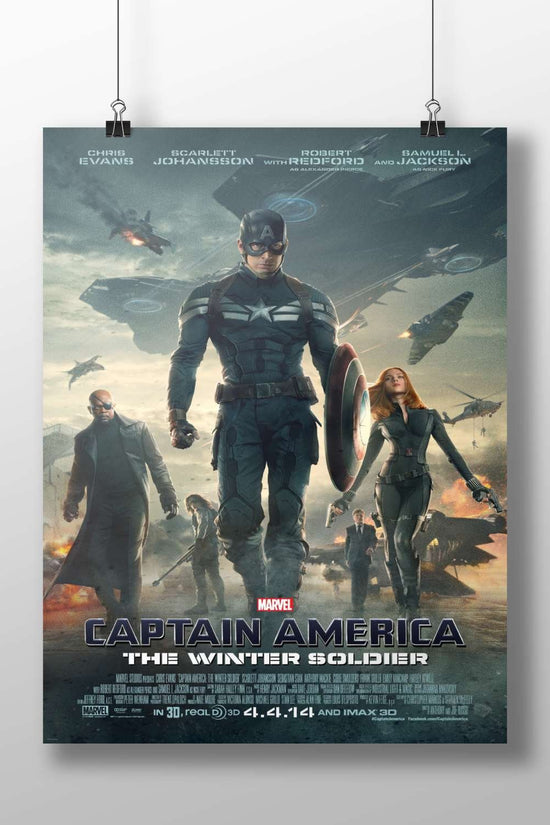 Captain America: The Winter Soldier (film) Captain America - The Winter Soldier Poster